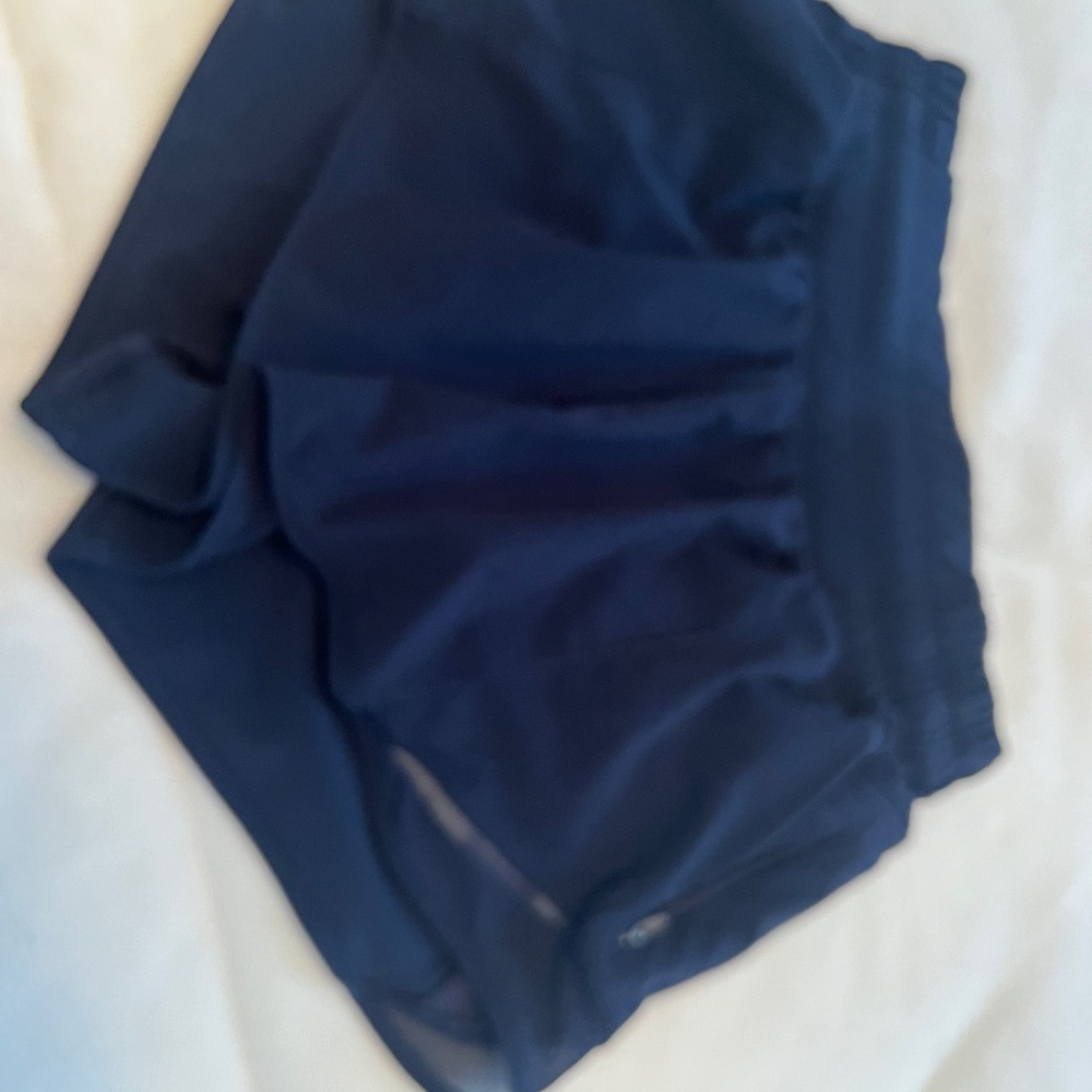 Navy Blue Athletic Shorts